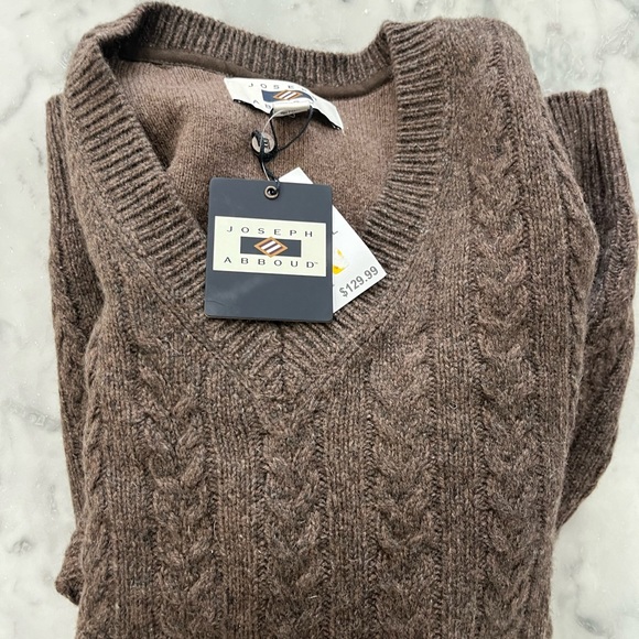 Brand new with tags men's sweater wool blend Joseph Abboud - Picture 2 of 7